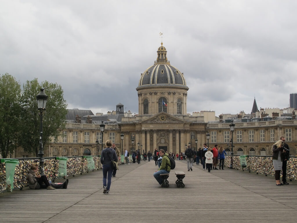 Pedestrian Bridge over the Seine River