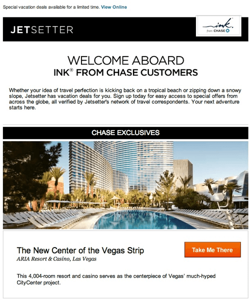 Chase Ink Bold and Jetsetter Team Up for Exclusive Hotel Deals
