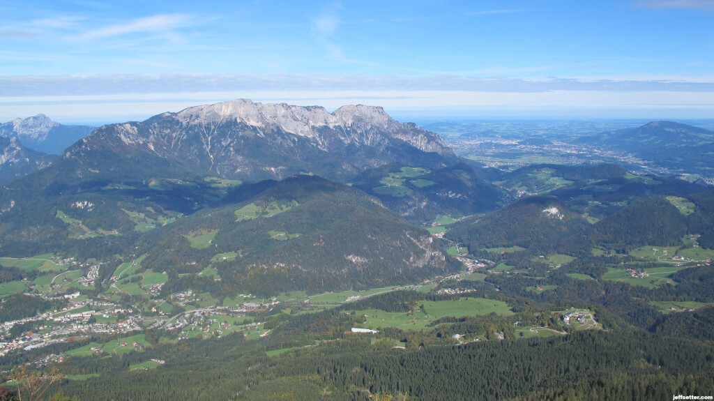 View from Kehlsteinhaus