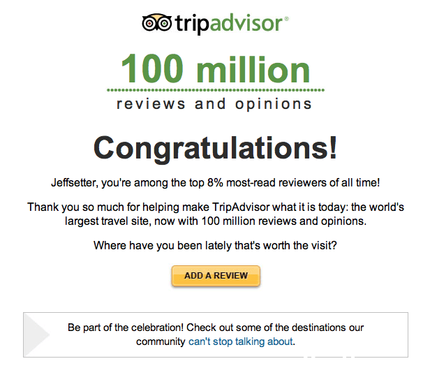 Jeffsetter is Among TripAdvisor Top Reviewers, but How?