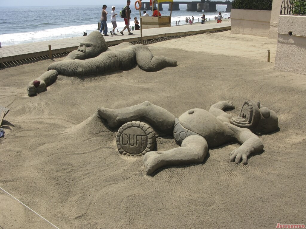 Friday Photo: Sand Sculptures in Viña Del Mar, Chile