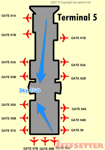 LAX Delta Sky Club