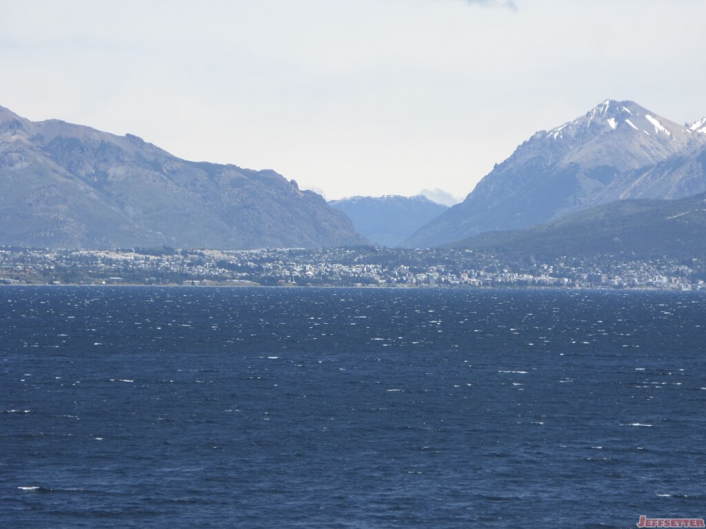 Close up of San Carlos de Bariloche