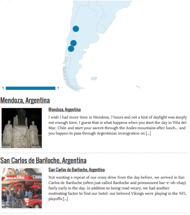 Putting Argentina on the Travel Map