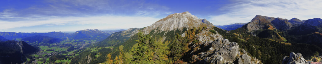 [Friday Photo] Panoramic View of Salzburg, Austria from Kehlsteinhaus