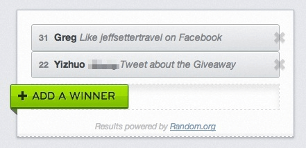 By Popular Demand: A Second Winner Chosen for Chicago Seminars Sweepstakes!