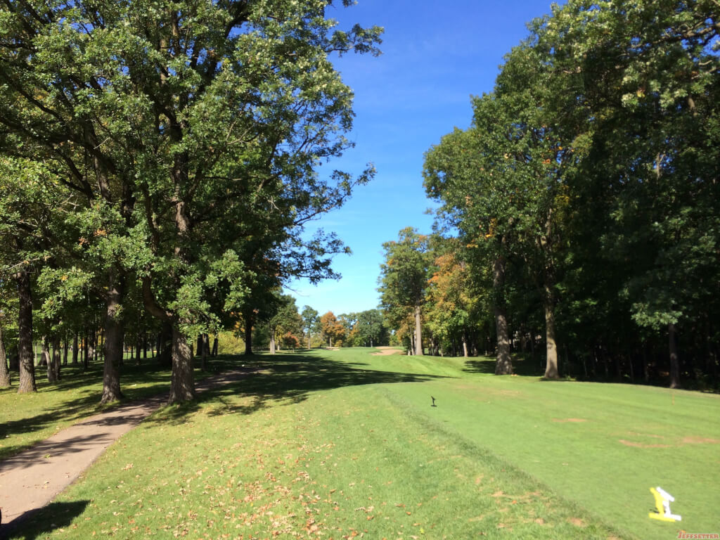 First Photo on the Course