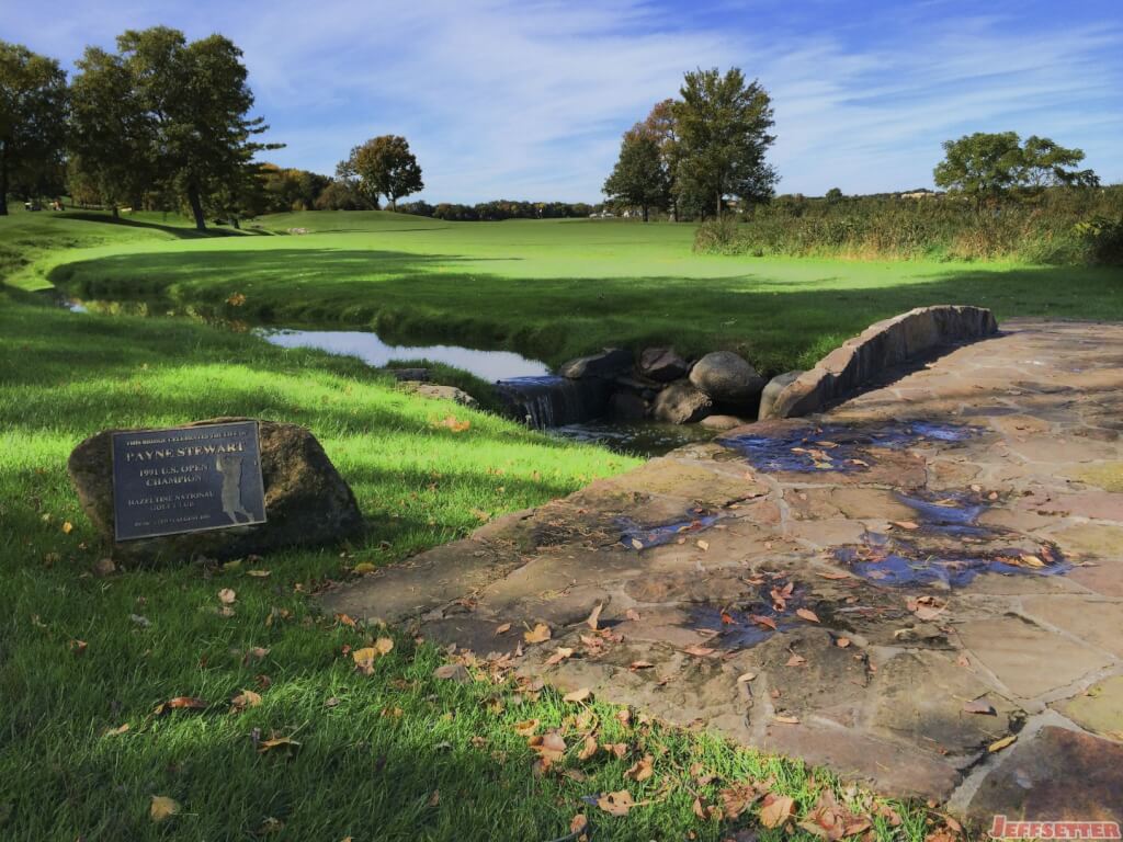 Golfing with Delta and American Express at Hazeltine National Golf Club