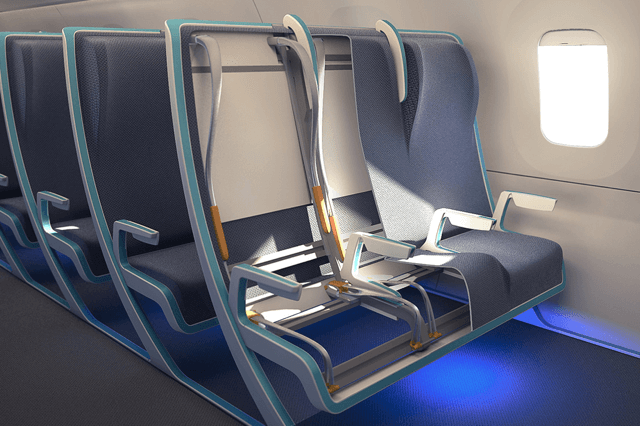 High Tech Airplane Seating Design Aims to Revolutionize Comfort in Travel