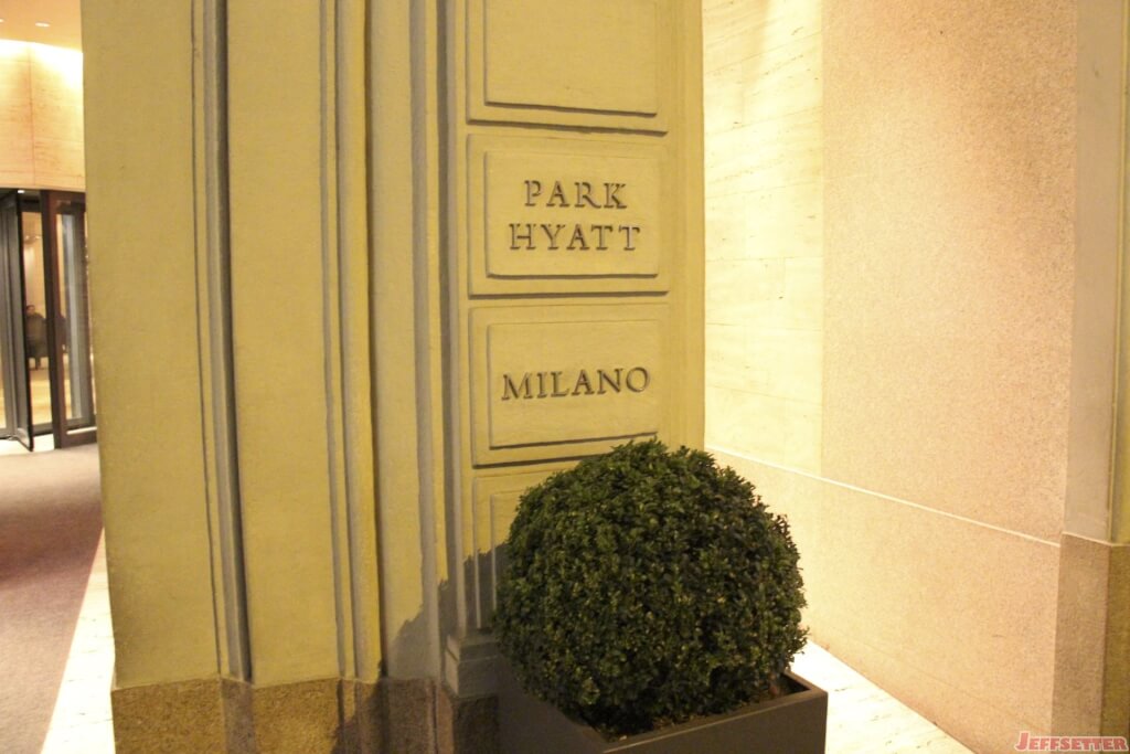 Park Hyatt Milan Hotel Review