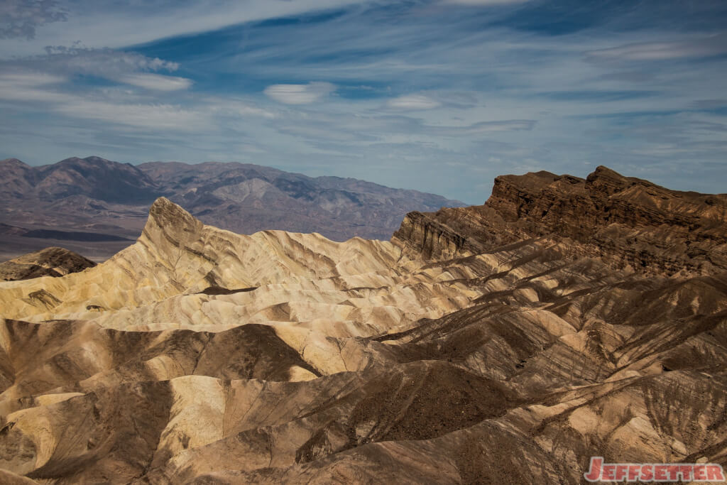Zabriskie Point in Death Valley National Park