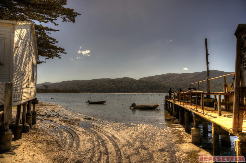 Oyster Delivery in Tomales Bay, California