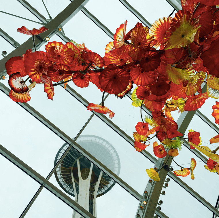 Fumbling Around Seattle - A Stroll through Chihuly Garden and Glass
