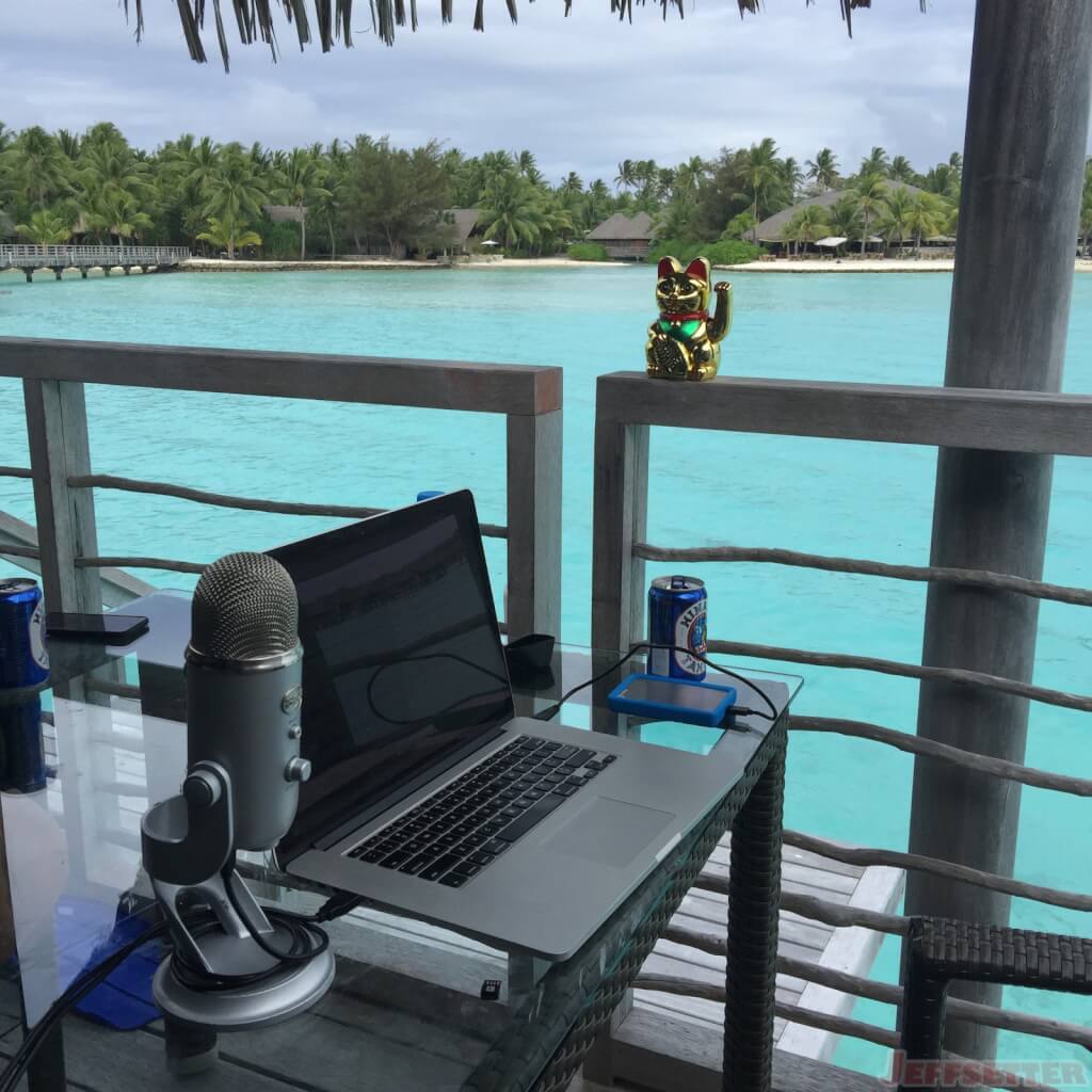 Episode 3: Live from the Intercontinental Thalasso in Bora Bora