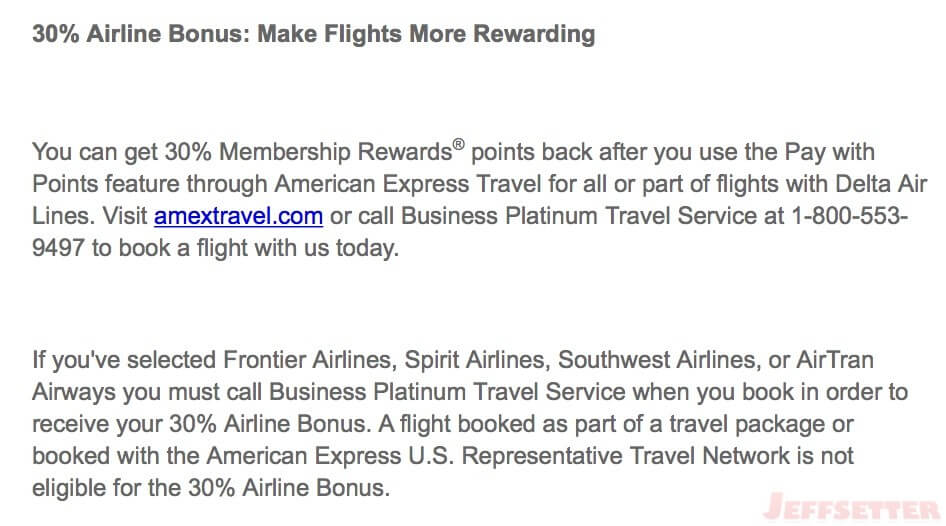 Delta 30 Percent Redemption