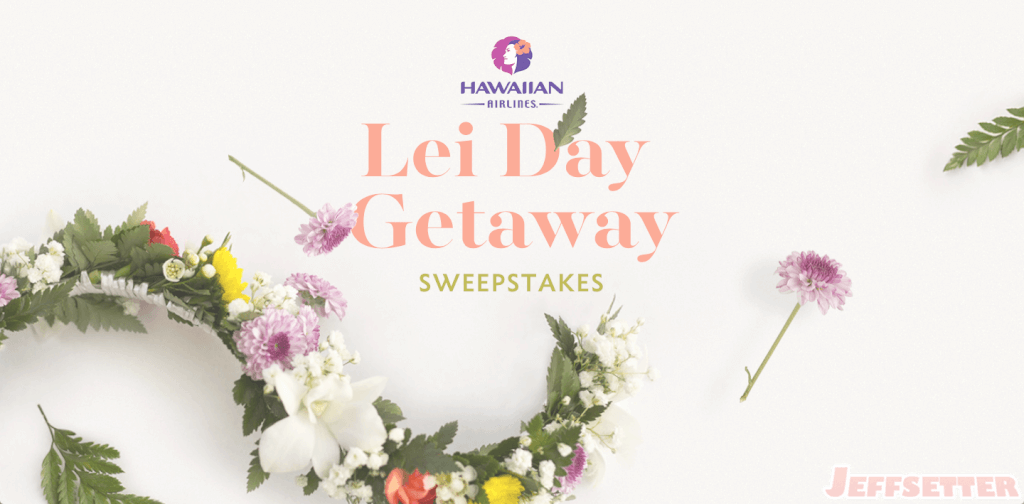 Hawaiian Air Lei Day Giveaway