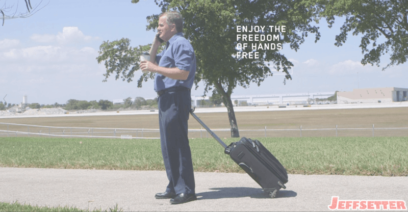 Hands Free Luggage Holder?