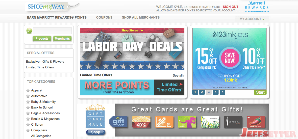 ShopMyWay No Longer Marriott Partner