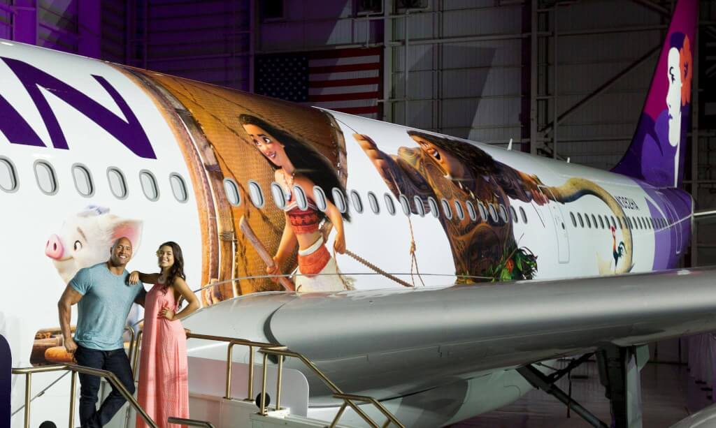 Hawaiian Air's Moana Aircraft