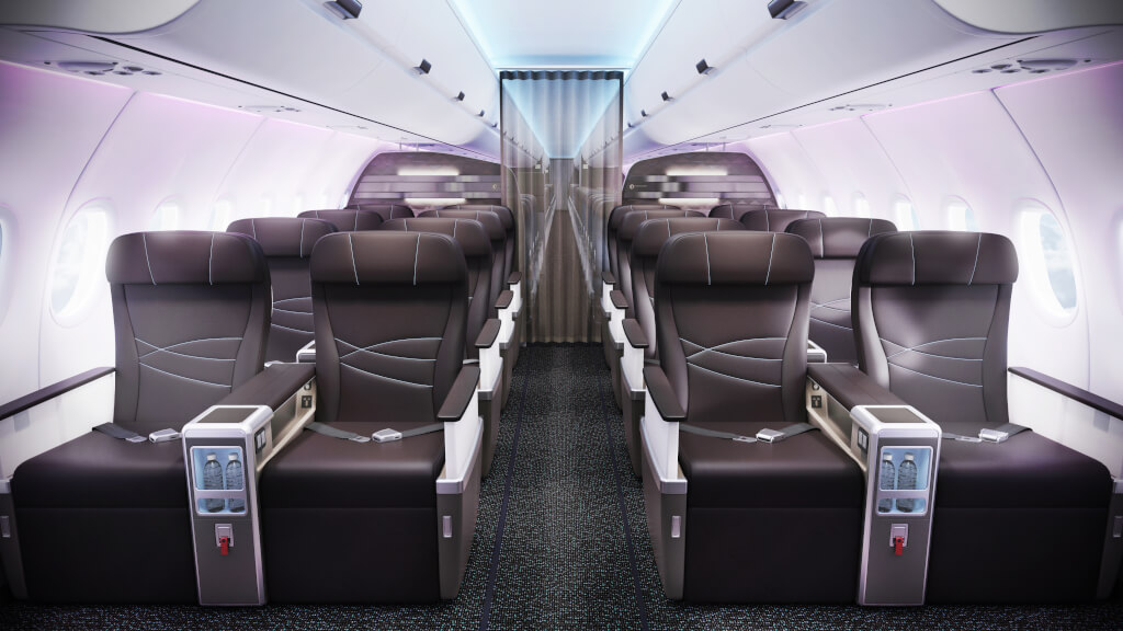 Hawaiian Air A321neo Cabin Unveiled
