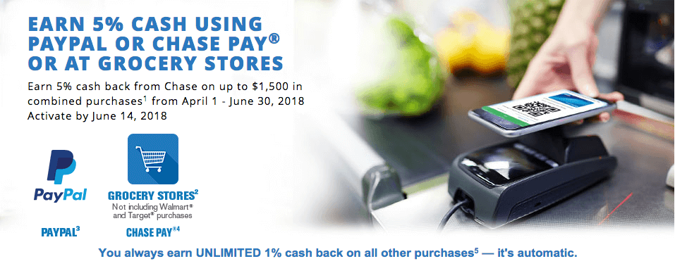 Chase Freedom Q2 2018