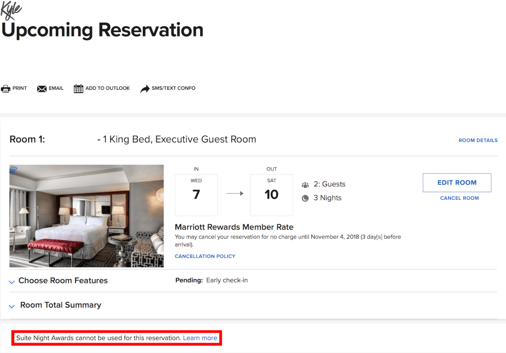 Marriott Suite Night Award Certificates are Kind of a Joke