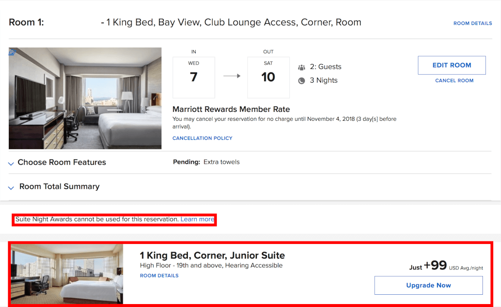 Marriott Suite Night Award Certificates are Kind of a Joke