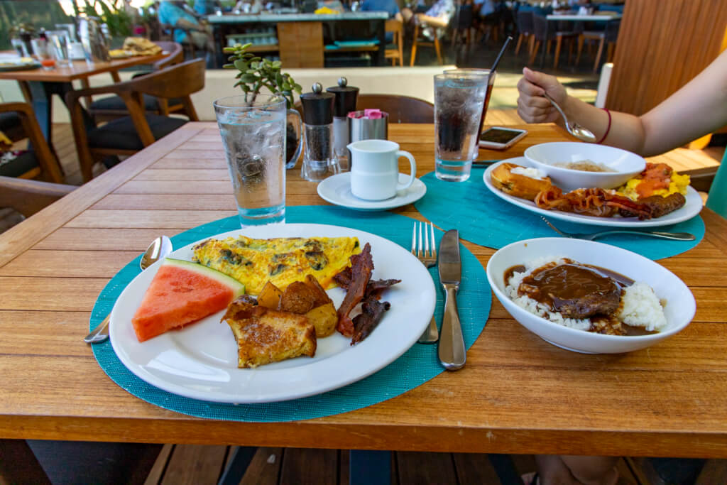 Ikena Landing Breakfast at the Westin Hapuna