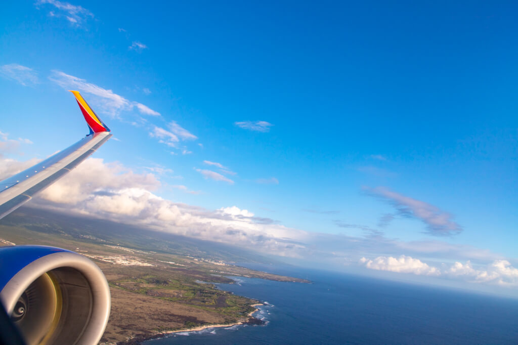 Southwest Flight 1470 Kona - Honolulu