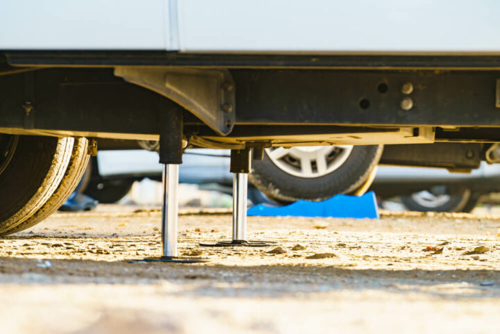 Can You Store An RV That Is Not Level?