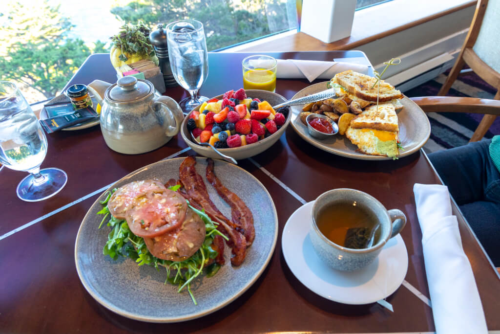 Breakfast at Pacific's Edge (Hyatt Carmel Highlands)