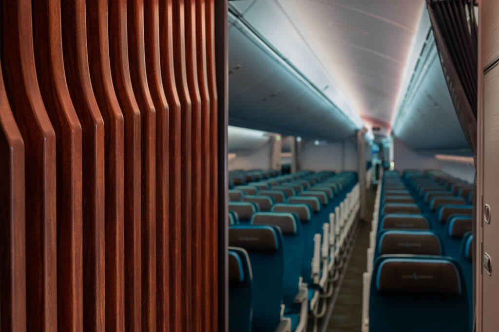 Hawaiian 787 Interior Main Cabin