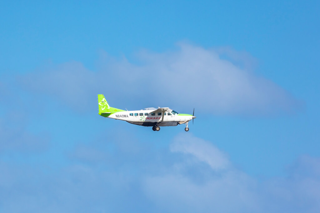 Officials Must Charter Flights to Molokai