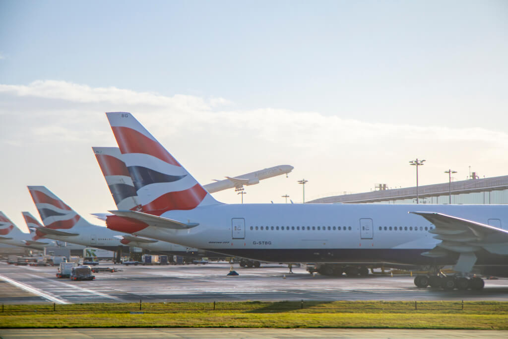 British Airways at Heathrow T5