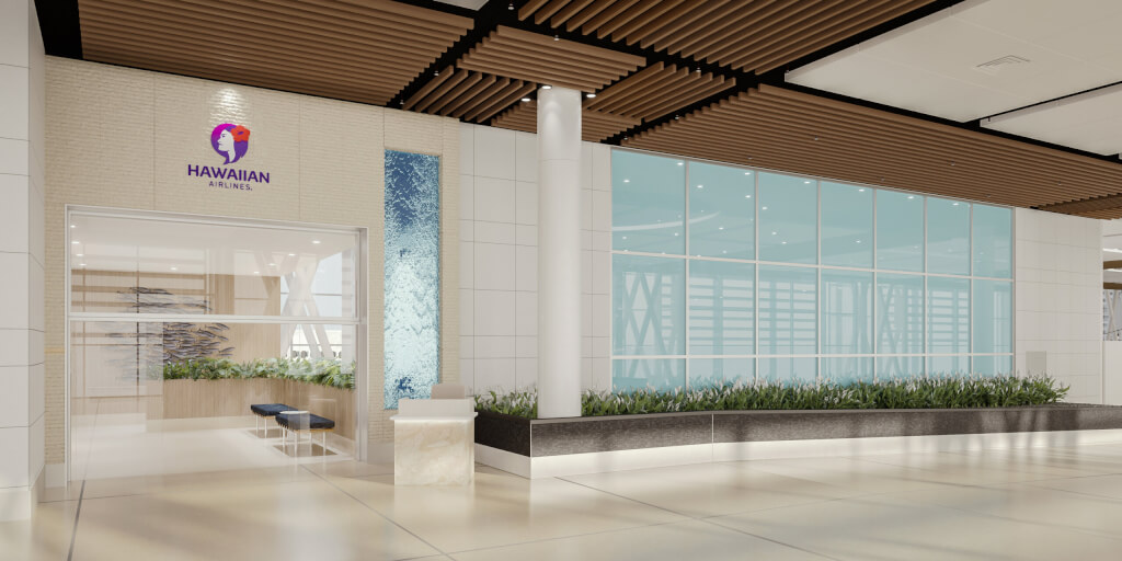 Hawaiian Revealed Its New Lounge
