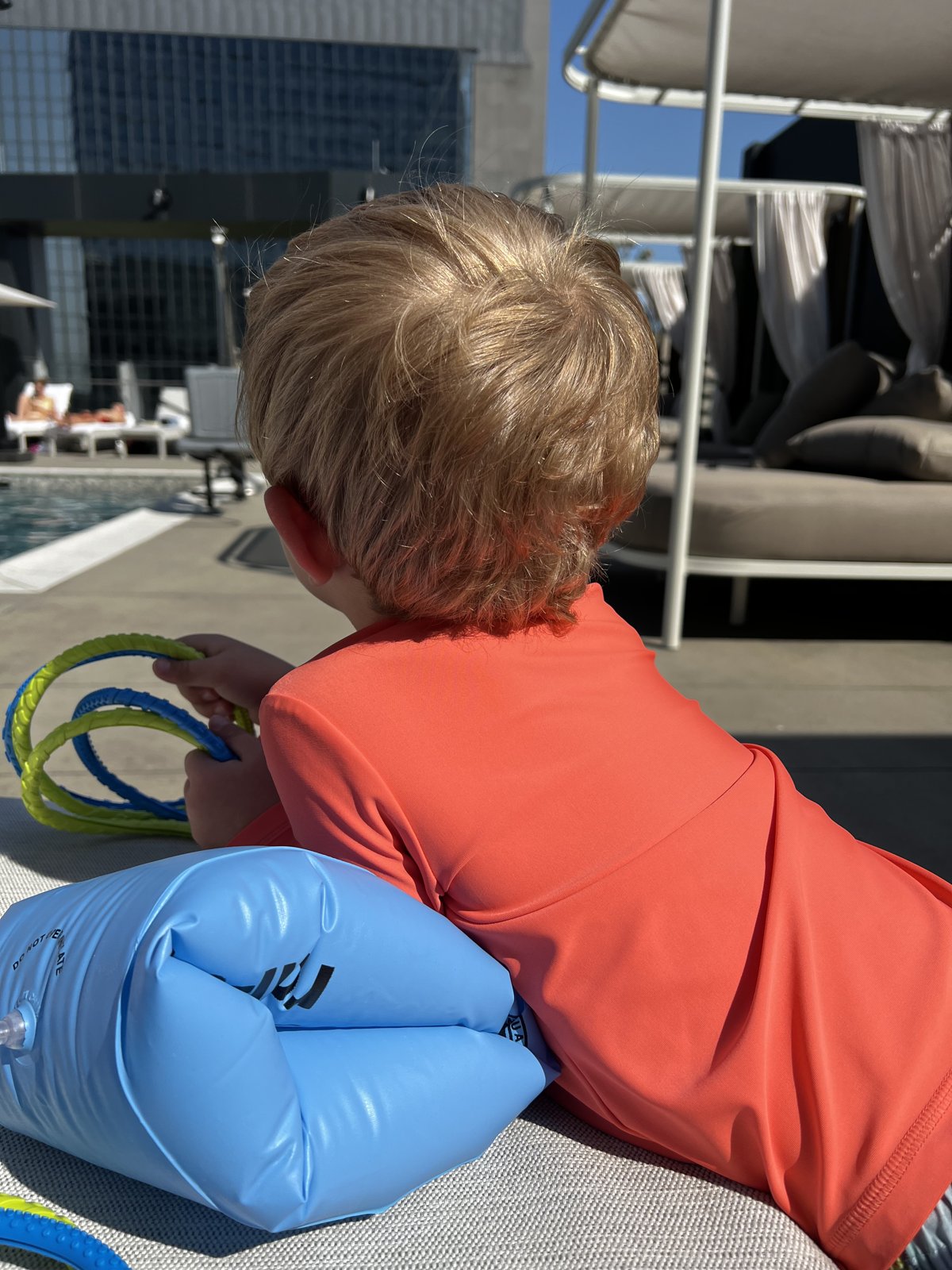 Pool toys the hotel supplies for kids